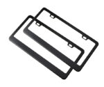 Black Stainless Steel License Plate Frame for Tesla Model 3/Y/X/S