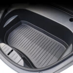 Black TPE Injection Weather Frunk Mat for Tesla 21-23 Model 3 - Image 2