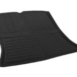 Black TPE 3D Molded Rear Large Trunk Mat for Tesla 20-24 Model Y 5 Seats