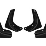 Black TPE Front & Rear Mudguards for Tesla 21-23 Model 3