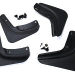 Black TPE Mudguards for Tesla 24 Model 3