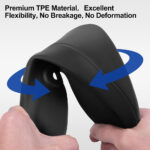 Black TPE Front & Rear Mudguards for Tesla 20-24 Model Y - Image 3