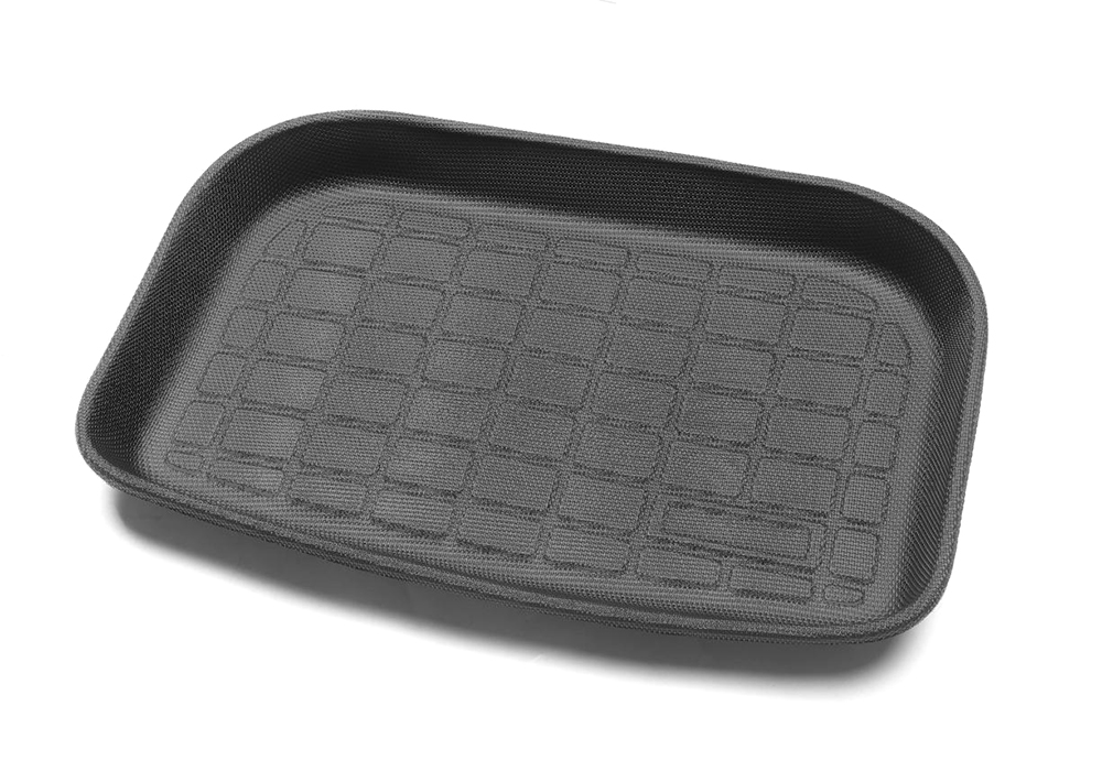 C33548 Black TPE Weather Lower Trunk Mat for Tesla 20-24 Model Y - Image 1