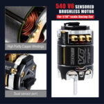 Rocket-RC V6 Stock SPEC 13.5T Sensored Brushless Motor - Image 2