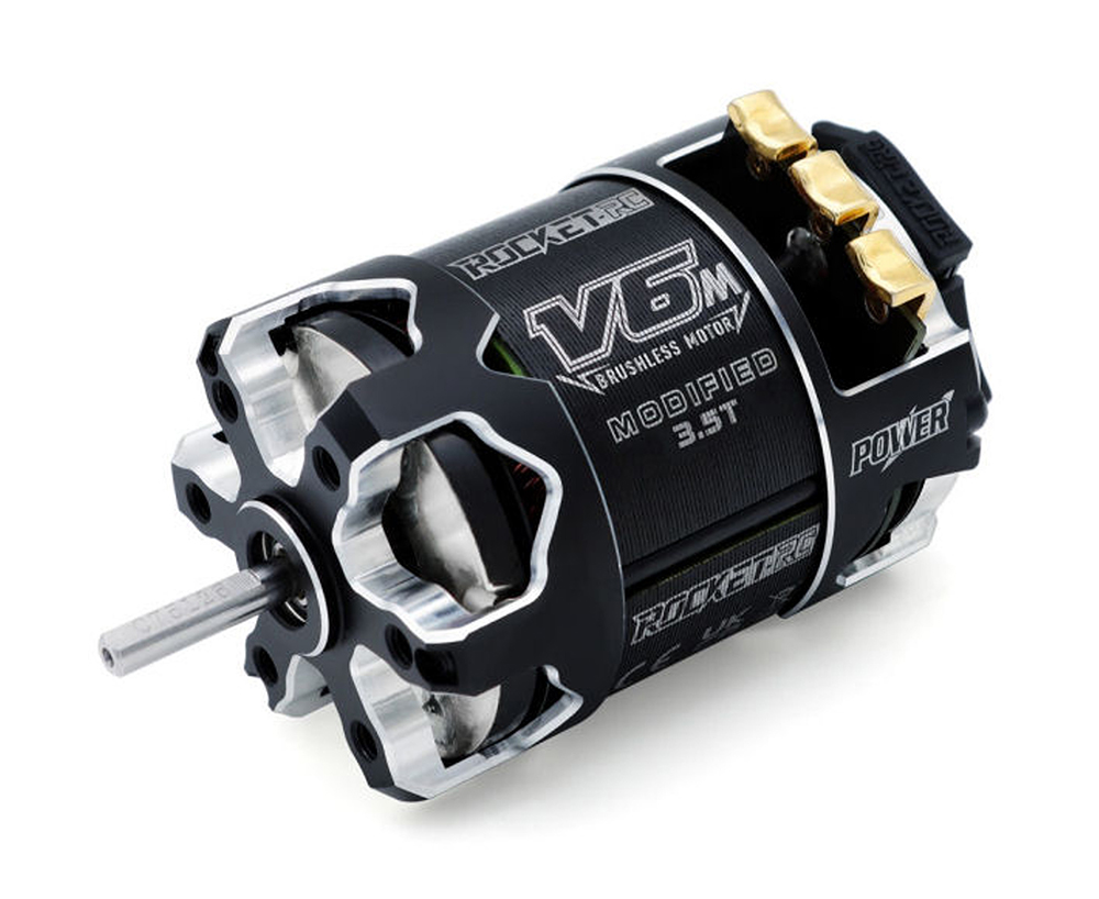 C33555 Rocket-RC V6M Modified 3.5T Lightweight Sensored Brushless Motor - Image 1