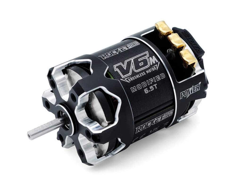 C33560 Rocket-RC V6M Modified 6.5T Lightweight Sensored Brushless Motor - Image 1