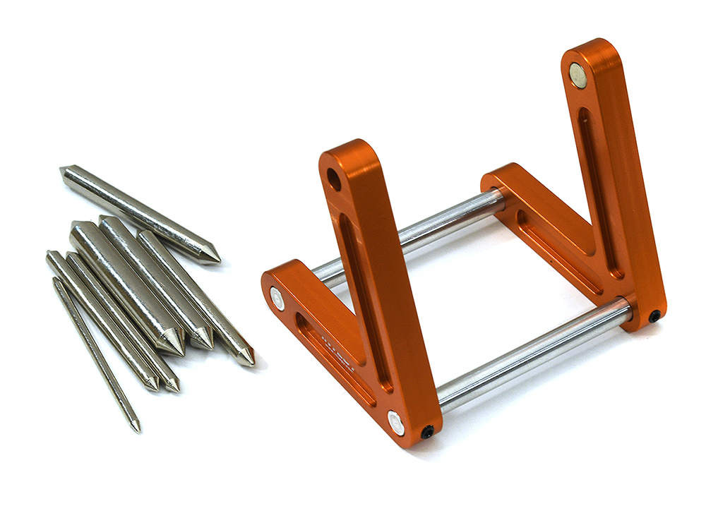 C33568ORANGE Magnetic Prop. Balancer for RC Boat w/ Shaft Size 1/8, 3/16, 1/4, 2, 3, 4 & 5mm - Image 1