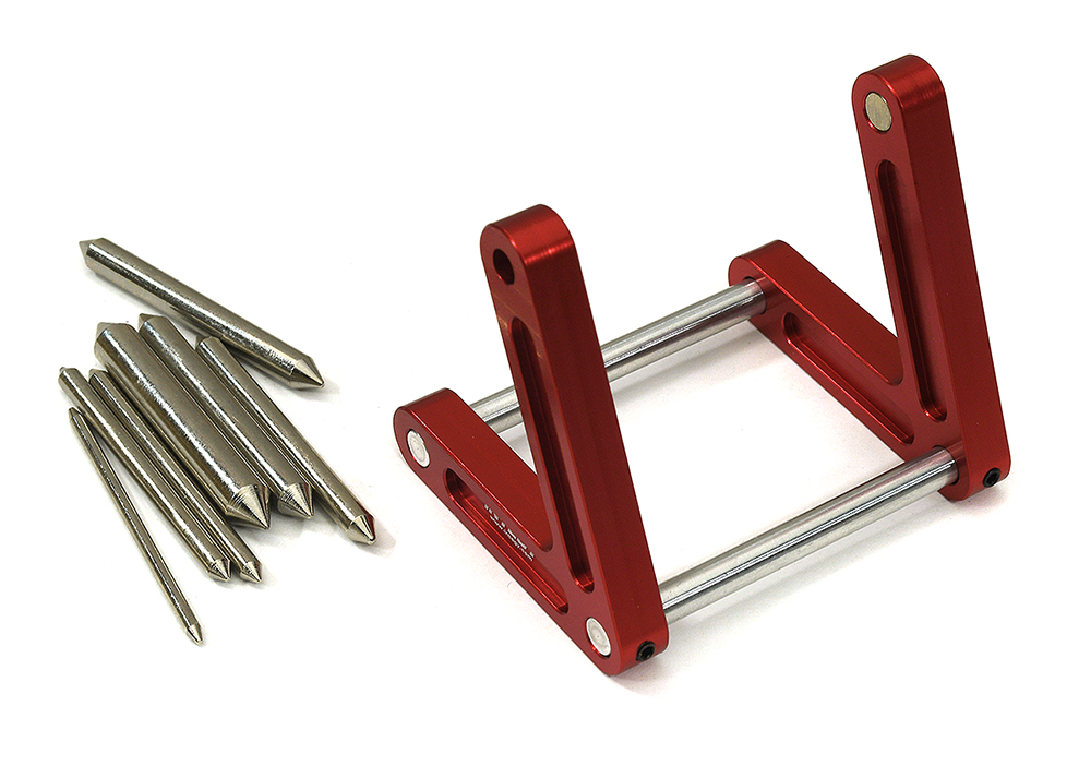 C33568RED Magnetic Prop. Balancer for RC Boat w/ Shaft Size 1/8, 3/16, 1/4, 2, 3, 4 & 5mm - Image 1