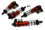 Piggyback Shocks for 1/8 Outcast & Kraton 6S BLX 118m, 134mm ARA330621 ARA330622