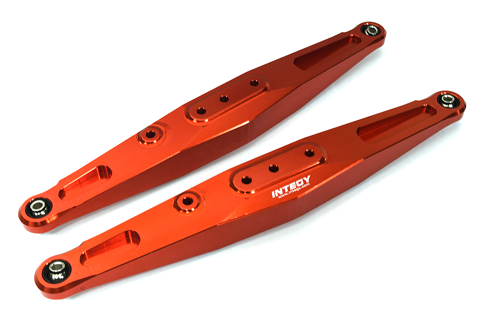 C33575RED Machined Rear Lower Trailing Arms for Losi 1/6 Super Baja Rey 1.0 LOS254036 - Image 1