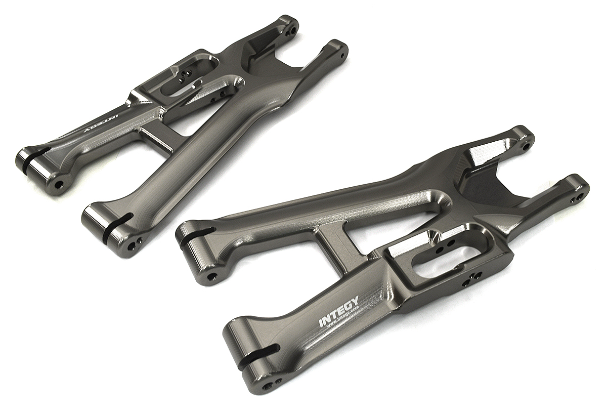 C33577GREY Billet Machined Lower Arms for Traxxas X-Maxx 4X4 8S 7731 - Image 1