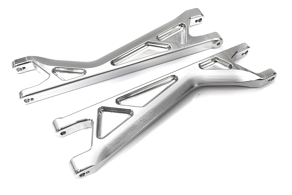 C33578SILVER Billet Machined Upper Suspension Arms for Traxxas XRT 7892 - Image 1