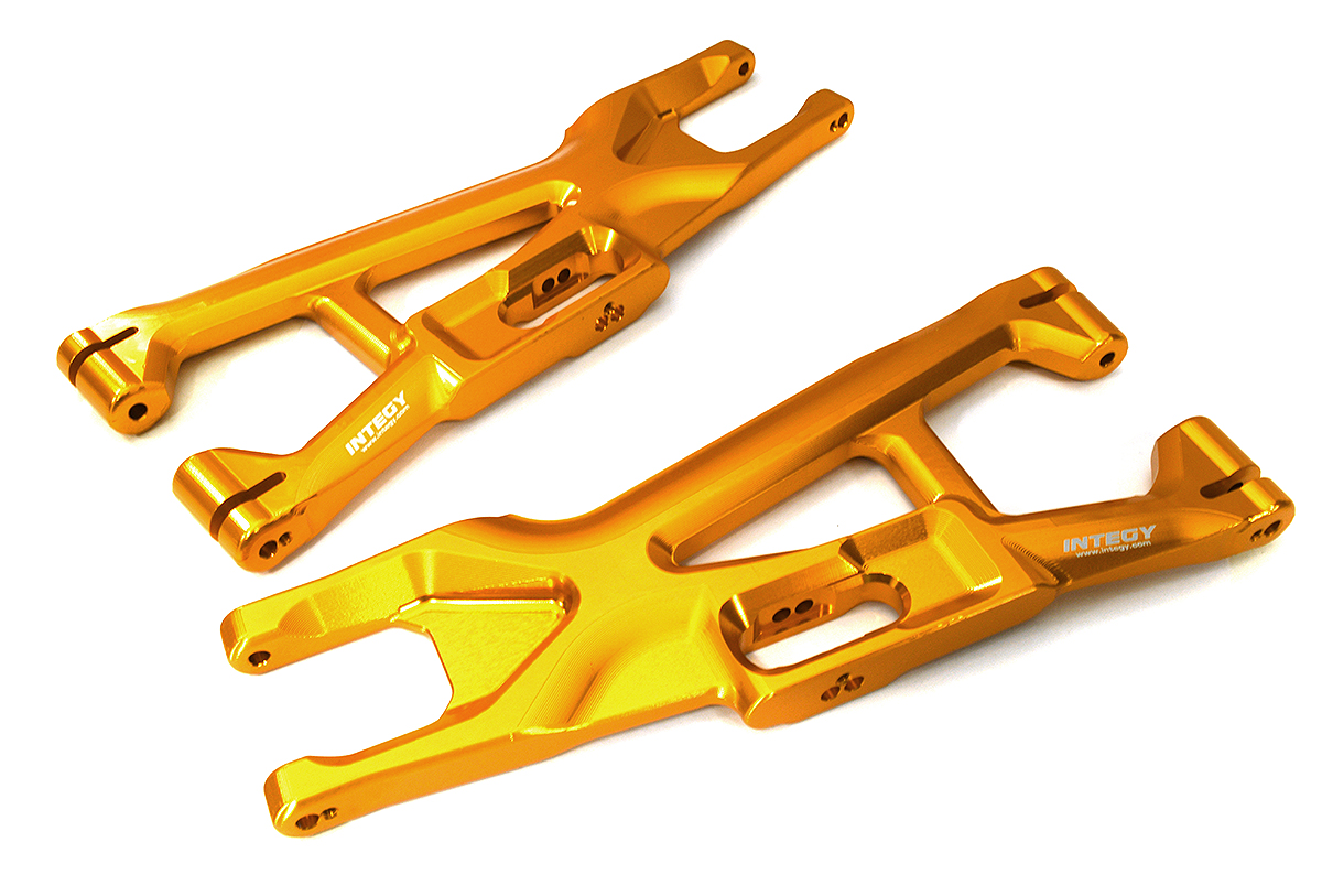 C33579ORANGE Billet Machined Lower Suspension Arms for Traxxas XRT 7893 7894 - Image 1
