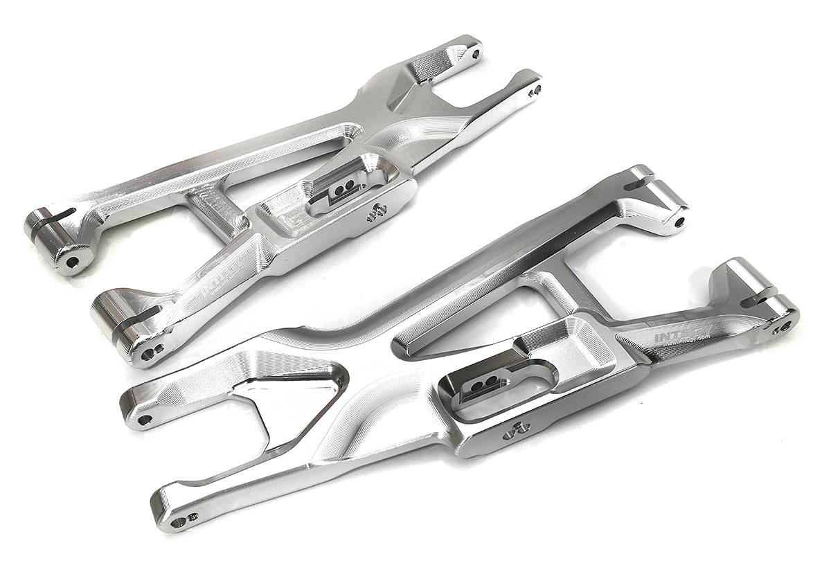 C33579SILVER Billet Machined Lower Suspension Arms for Traxxas XRT 7893 7894 - Image 1