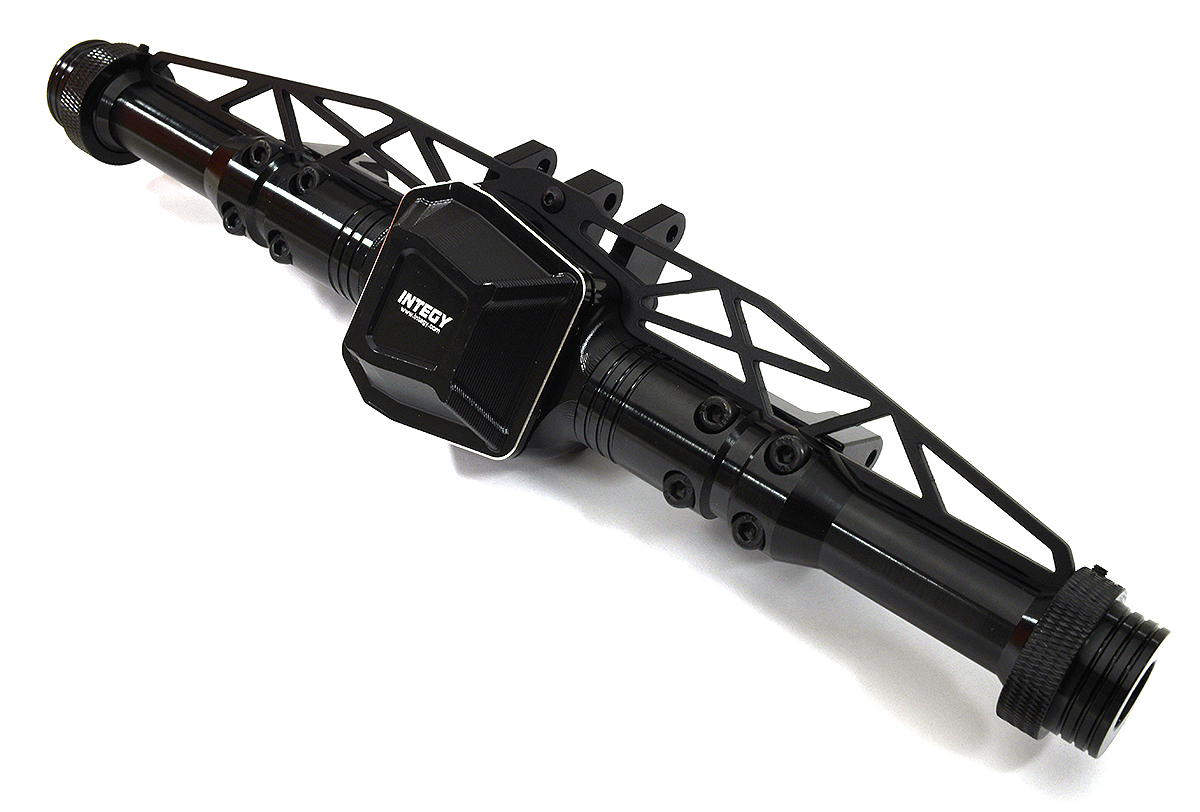 C33580BLACK Precision-Crafted Billet Machined Rear Axle Housing for Axial SCX6 252001 - Image 1