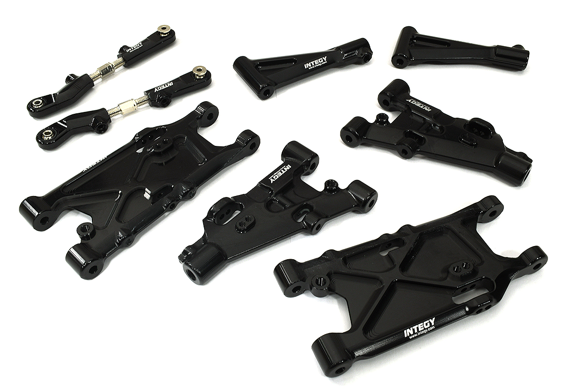 C33581BLACK CNC Suspension Conversion Kit for Arrma 1/7 Limitless All-Road, require ARAC8070 - Image 1
