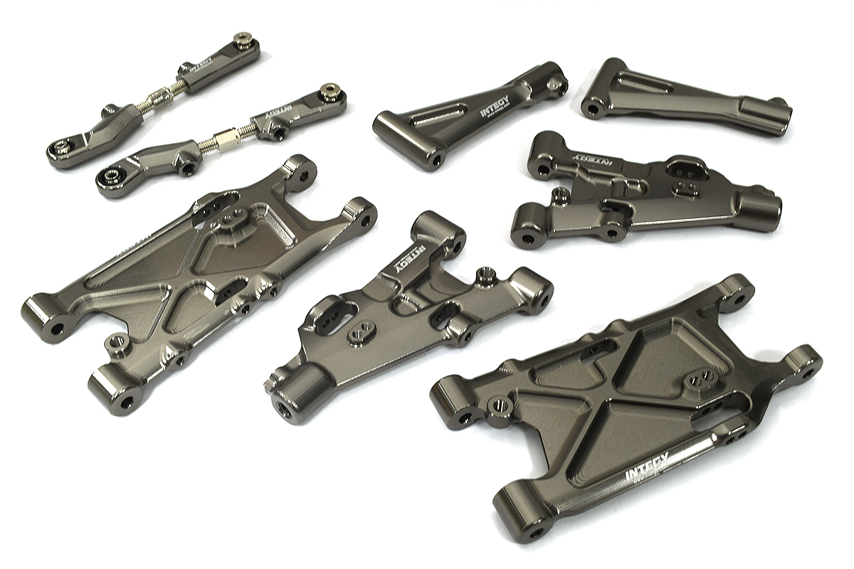 C33581GREY CNC Suspension Conversion Kit for Arrma 1/7 Limitless All-Road, require ARAC8070 - Image 1