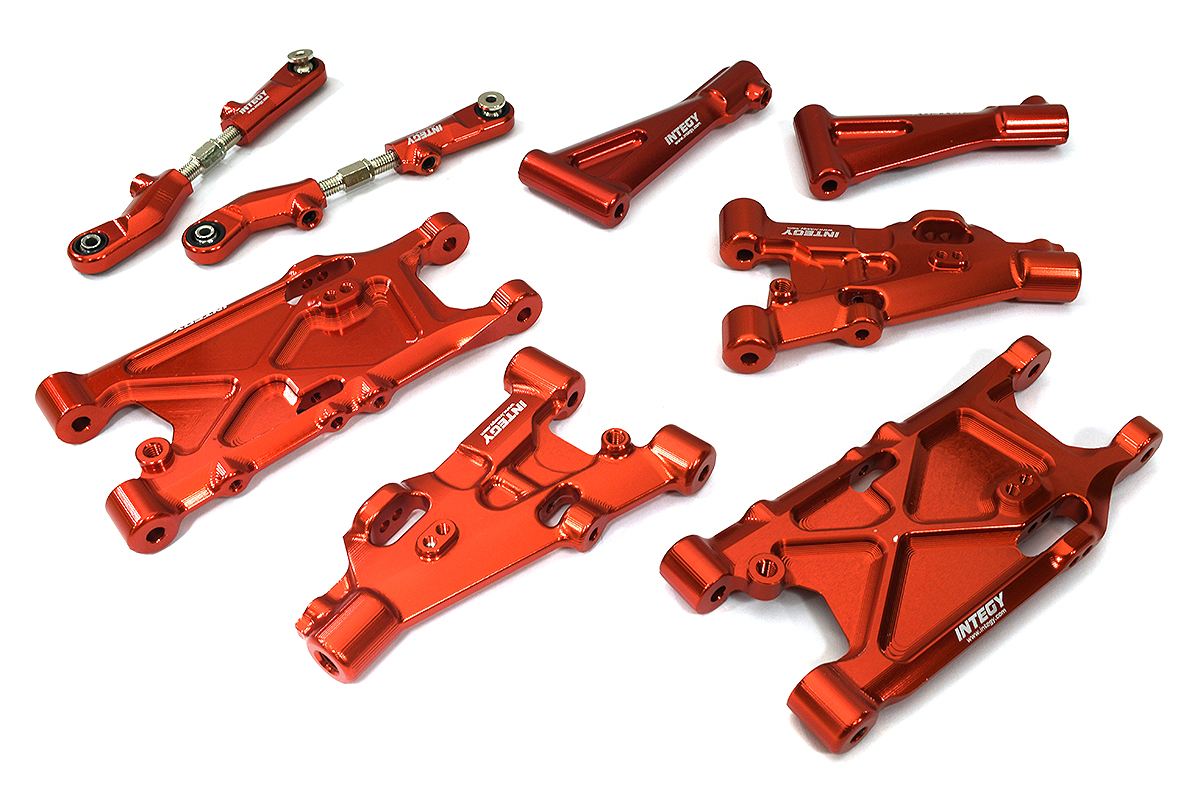 C33581RED CNC Suspension Conversion Kit for Arrma 1/7 Limitless All-Road, require ARAC8070 - Image 1