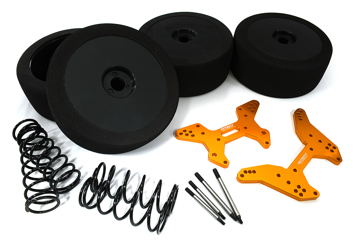 C33584ORANGE On-Road Suspension Conversion Kit for Arrma 1/8 Outcast 6S BLX - Image 1