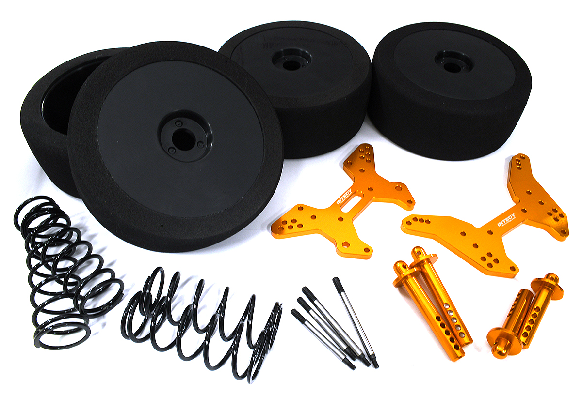 C33586ORANGE On-Road Suspension Conversion Kit for Arrma 1/8 Kraton 6S BLX V5 - Image 1
