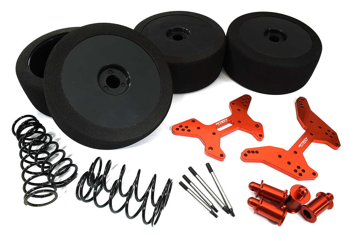 C33587RED On-Road Suspension Conversion Kit for Arrma 1/8 Kraton 6S BLX - Image 1