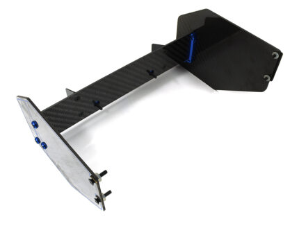 Carbon Fiber Rear Aero Wing Kit for Arrma 1/7 Limitless ARA320525 ARA320526