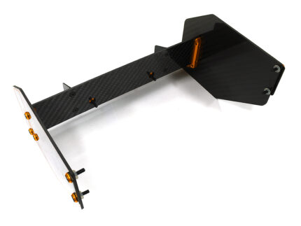 Carbon Fiber Rear Aero Wing Kit for Arrma 1/7 Limitless ARA320525 ARA320526