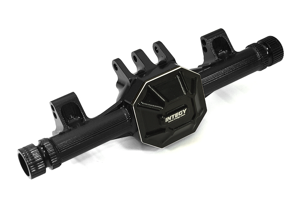 C33590BLACK Billet Machined Front Axle Housing for Element RC 1/10 Scale Enduro Sendero - Image 1