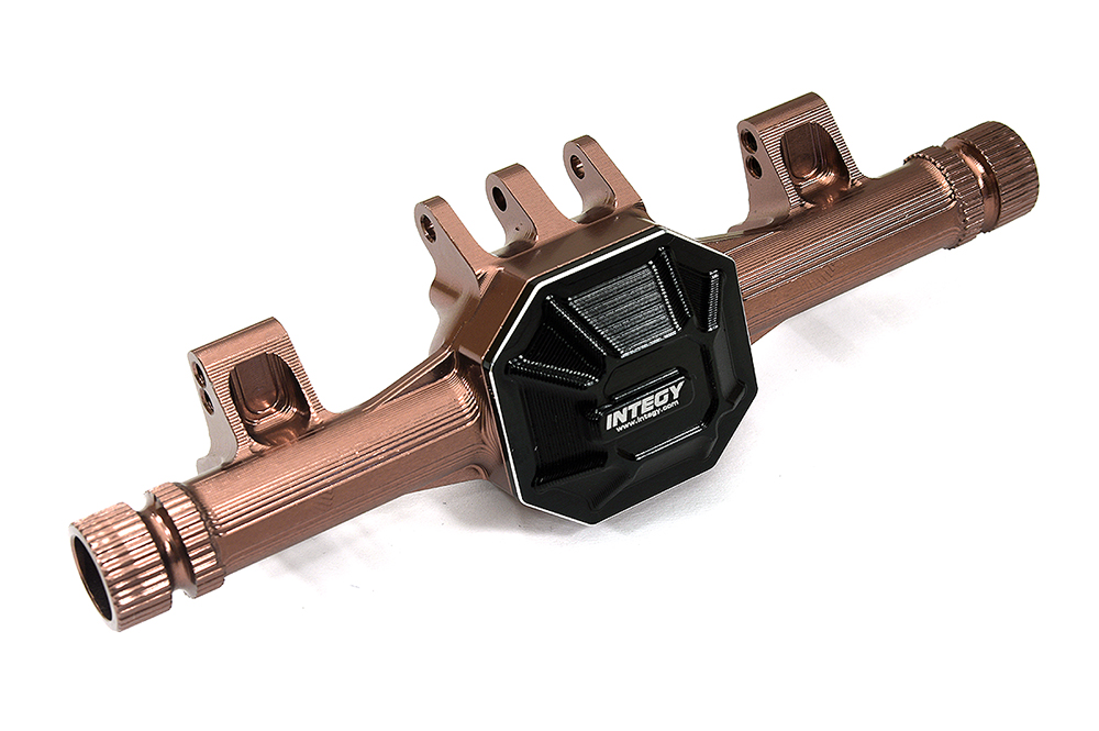 C33590BRONZE Billet Machined Front Axle Housing for Element RC 1/10 Scale Enduro Sendero - Image 1