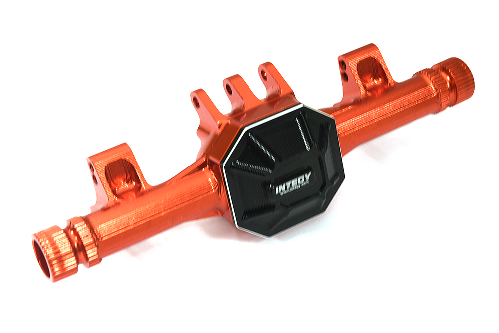 C33590RED Billet Machined Front Axle Housing for Element RC 1/10 Scale Enduro Sendero - Image 1