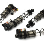 Billet Machined Piggyback Shocks (4) for Arrma 1/10 Vorteks 4X4 3S BLX ARA330722