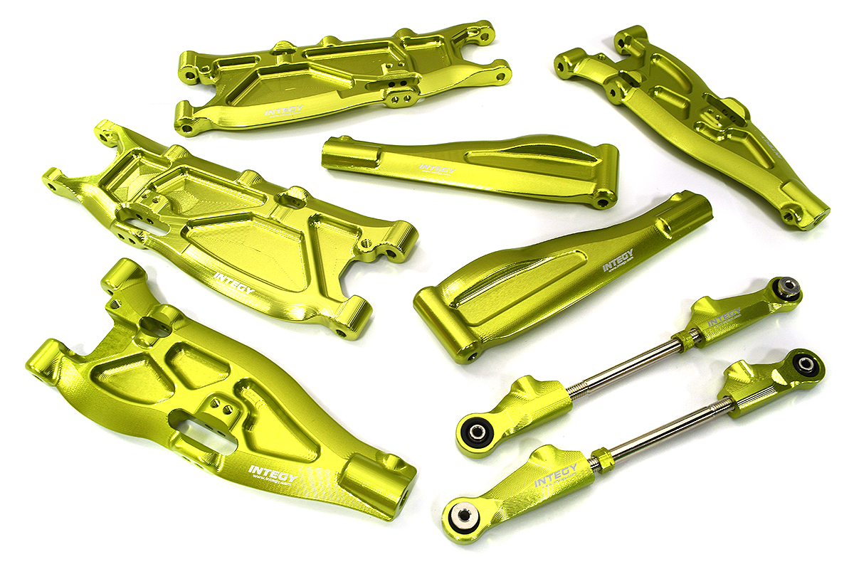 C33595GREEN Machined Suspension Conversion Kit for Arrma 1/8 Kraton 6S BLX Require ARAC8070 - Image 1