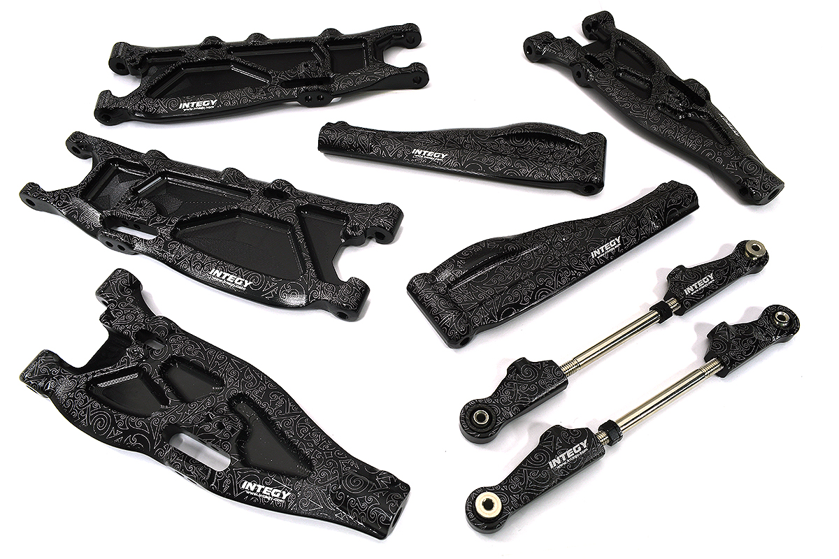 C33595XSB Machined Suspension Conversion Kit for Arrma 1/8 Kraton 6S BLX Require ARAC8070 - Image 1