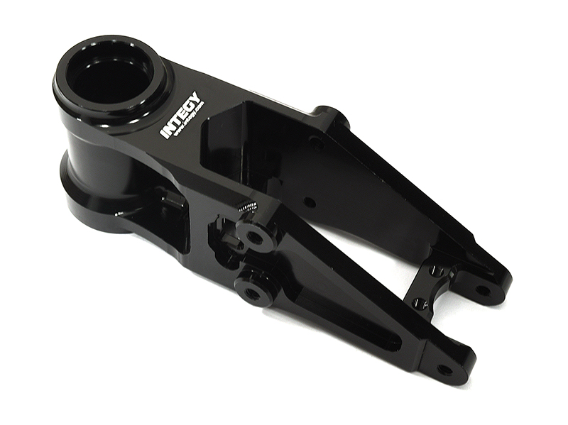 C33600BLACK Billet Machined Front Bulkhead for Losi 1/4 Promoto-MX Motorcycle - Image 1