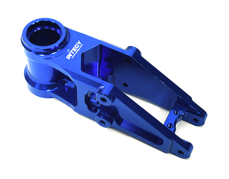 C33600BLUE Billet Machined Front Bulkhead for Losi 1/4 Promoto-MX Motorcycle - Image 1