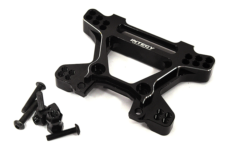 C33603BLACK VXHD Type CNC Front Shock Tower for Traxxas 1/10 Hoss 4X4 & Rustler 4X4 6739 - Image 1