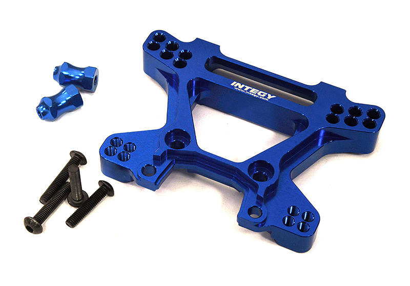 C33603BLUE VXHD Type CNC Front Shock Tower for Traxxas 1/10 Hoss 4X4 & Rustler 4X4 6739 - Image 1