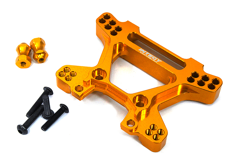 C33603ORANGE VXHD Type CNC Front Shock Tower for Traxxas 1/10 Hoss 4X4 & Rustler 4X4 6739 - Image 1