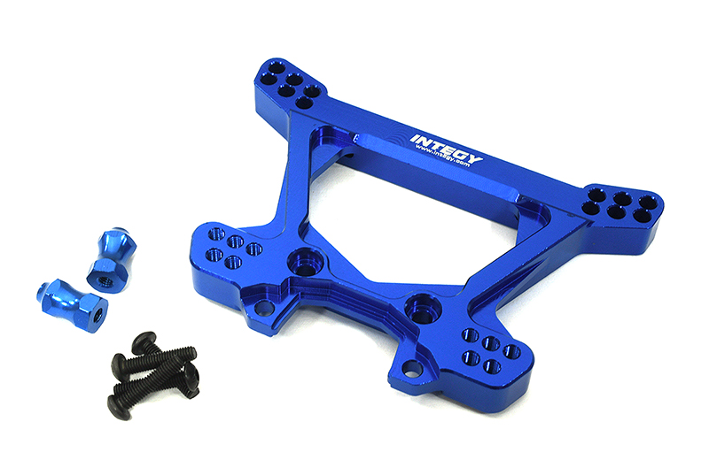 C33604BLUE VXHD Type CNC Rear Shock Tower for Traxxas 1/10 Hoss 4X4 & Rustler 4X4 6738 - Image 1