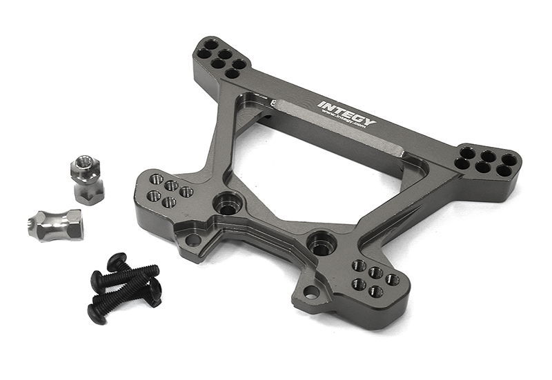 C33604GREY VXHD Type CNC Rear Shock Tower for Traxxas 1/10 Hoss 4X4 & Rustler 4X4 6738 - Image 1