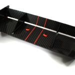 Carbon Fiber Rear Aero Wing Kit for Arrma 1/5 Kraton 4X4 8S BLX ARA320492