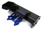 Carbon Fiber Rear Aero Wing Kit for Arrma 1/10 Kraton 4X4 4S V2 BLX ARA480044