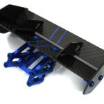 Carbon Fiber Rear Aero Wing Kit for Arrma 1/10 Kraton 4X4 4S V2 BLX ARA480044