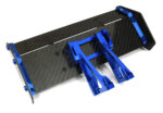 Carbon Fiber Rear Aero Wing Kit for Traxxas 1/8 Sledge 4WD 9517 9518 - Image 2