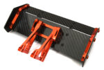 Carbon Fiber Rear Aero Wing Kit for Traxxas 1/8 Sledge 4WD 9517 9518 - Image 2