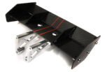 Carbon Fiber Rear Aero Wing Kit for Traxxas 1/8 Sledge 4WD 9517 9518