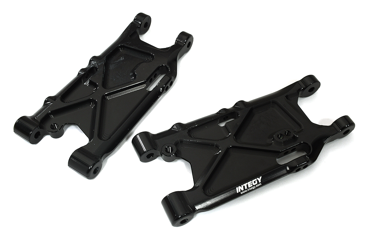 C33615BLACK Machined Rear Lower Suspension Arms for Arrma 1/7 Limitless All-Road AR330192 - Image 1