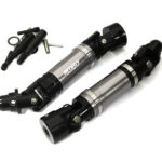 VXHD Machined 6mm Rear Drive Shafts for C33601 C33619 Rear Hub Carriers 9052