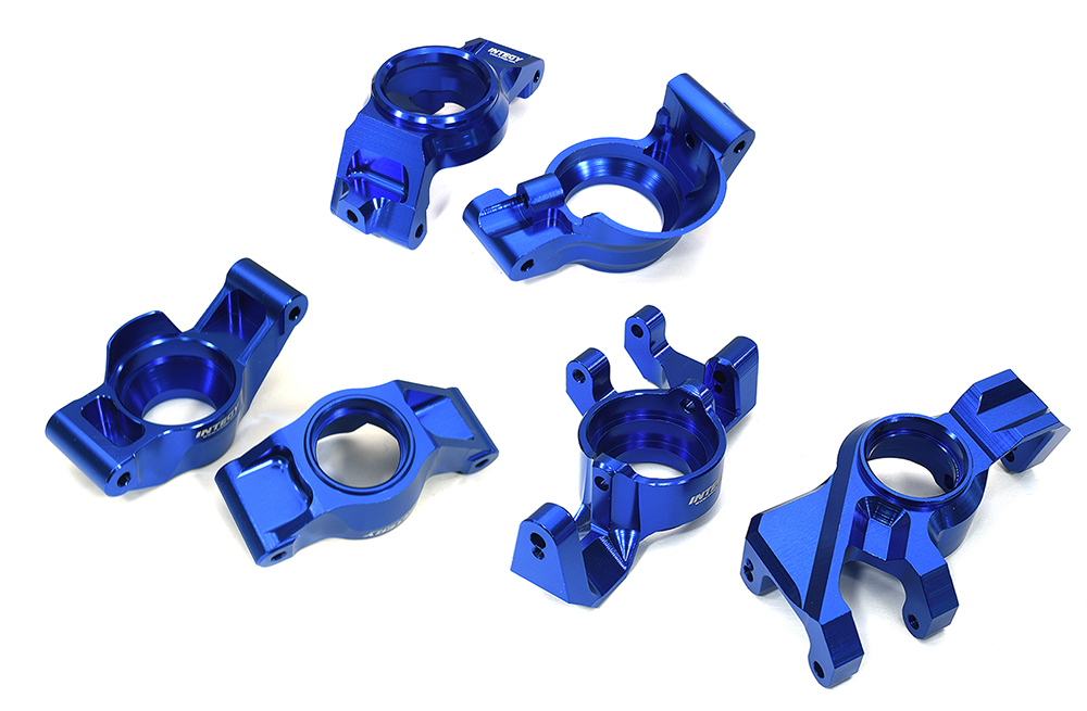 C33622BLUE XRT Suspension Conversion Kit for Traxxas X-Maxx Req. 20x32x4mm Bearings - Image 1