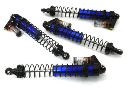Billet Machined Piggyback Shock Set for Losi 1/8 LMT 1.0 4WD Monster Truck